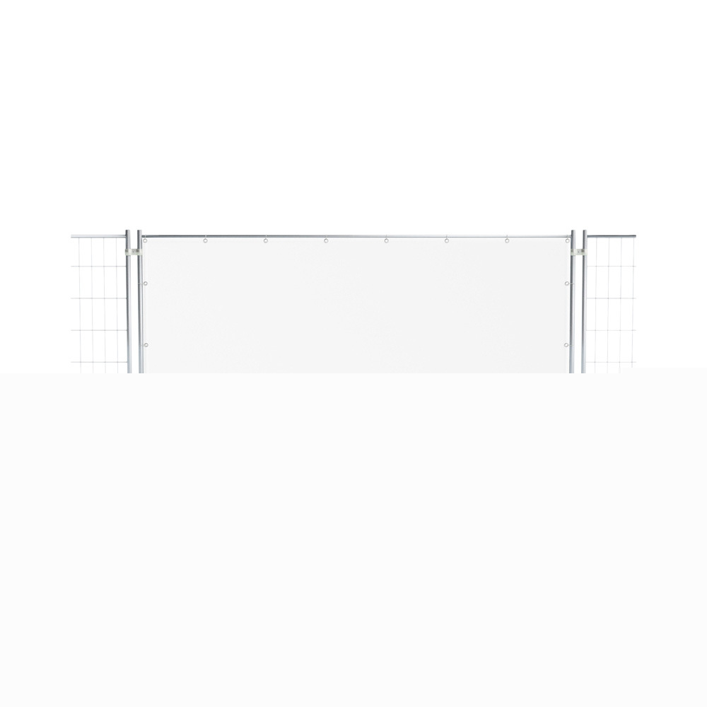 Bauzaunplanen - 1,76 m x 3,41 m, 150 g/m²