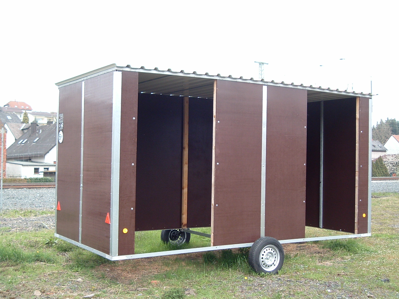 Mobile Weidehütte